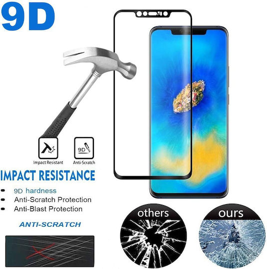 Xiaomi Redmi 13 4g Full Screen Protection Glass 9D Black Full Glue