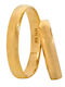 Tasoulis Jewellery Collection Wedding Ring From Yellow Gold 9K