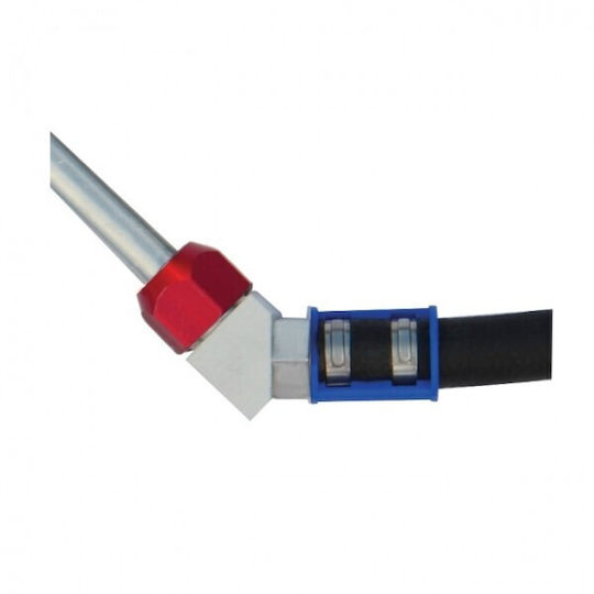 Conector Furtun Aluminiu Furtun Cauciuc Flexibil 45 Grade 5/8 15,9mm 11