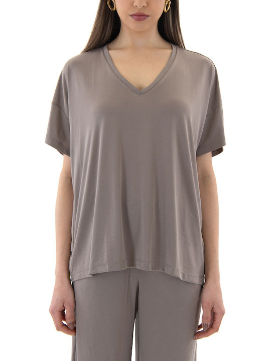 Women's T-shirt Brown