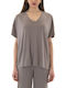 Women's T-shirt Brown