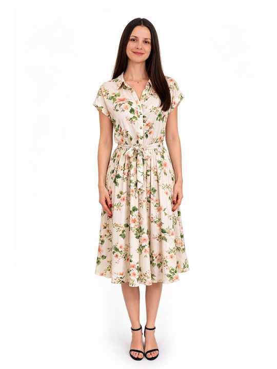 Move Rochie All Day Bej Move Rochie All Day Bej