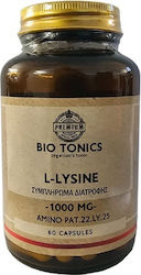 Bio Tonics L-lysine 1000mg 60 Κάψουλες