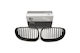 Kappe Für Motorabdeckung Monochrome Matte Schwarze Für BMW 5 E60 51712155447