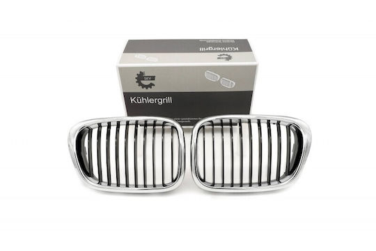 Kappe Für Motorabdeckung Monostrip Schwarz Chrom Bmw 5 E39 51132497261