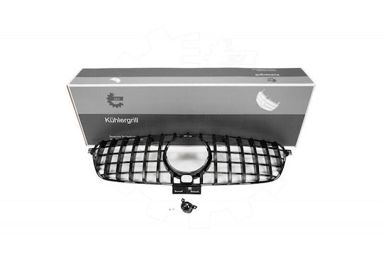 Mască Radiator GTR Neagră Lucioasă Mercedes M-Class W166 2016-2019 A1668880260