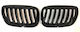 BMW X5 E53 2004-2006 Auto Dekorative Masken Schwarz Glänzend Satz 2 Stück