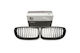 Kappe Für Motorabdeckung Monochrome Schwarze Matt Für BMW 3 E90 Facelift 51137157275