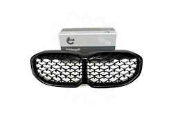 Mască Radiator BMW 1 F40 Set Stânga Sau Dreapta Diamantată Neagră Lucioasă 51137450957