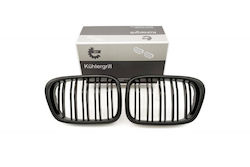 Capotă Motor Dublă Bandă Negru Mat BMW 5 E39 51132497261