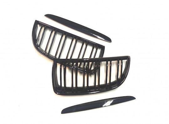 BMW 3 E90 2004.11-2008.08 Set 2 Piese Accesorii Negre Lucioase