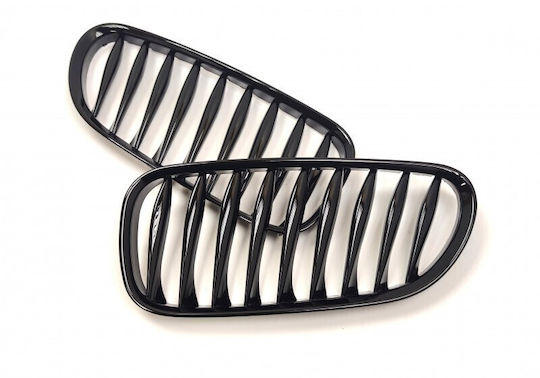 BMW Z4 E85/e86 2003-2009 Auto Dekorative Masken Glänzendes Schwarzes Set 2 Stück