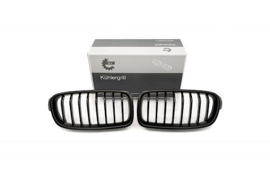 Engine Cover Mask Single Strip Matte Black for BMW 3 F30