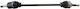 Hälfte Achse Chrysler Sebring 2.4 01-05 Vorderseite 216008
