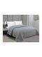 Linea Home Peak Coverlet Double Gray 220x240cm
