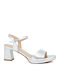 Leather Sandals Silver