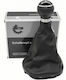 Levier Schimbător Viteze Fustă Din Piele VW Caddy Golf Touran Negru 1t0711456