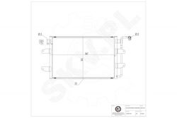 Συμπυκνωτής Κλιματισμού Vw New Beetle 1c0820413b