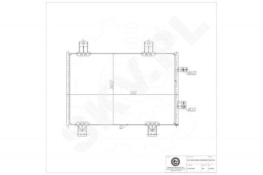 Συμπυκνωτής Κλιματισμού Mazda 2 Cx-3 D11r61480