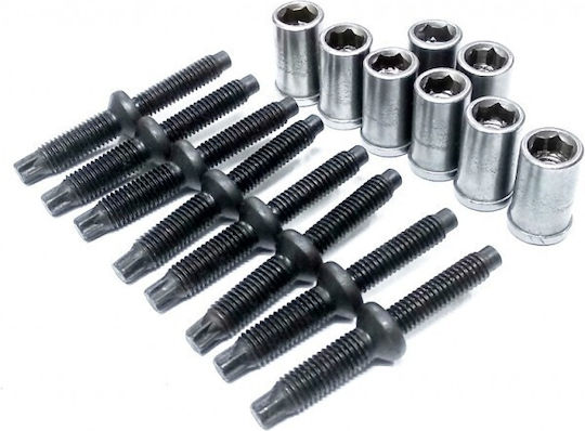 Set of 16 Fuel Injector Mounting Screws Nuts 198262