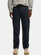 Ανδρικό Παντελόνι Cargo Relaxed Fit Μπλε
