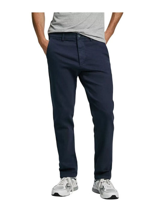 Pepe Jeans Παντελόνι Chino σε Slim Εφαρμογή Nav...