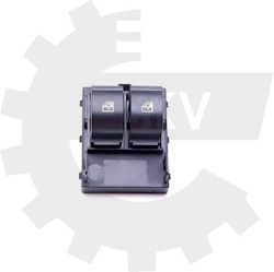Διακόπτης Ρύθμισης Παραθύρου Fiat Fiorino Qubo 735461275 Πλευρά Οδηγού 8 Ακίδων 735461275