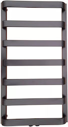 Hydroland Bathroom Radiator Misaki Duo 670x540 Matte Black Central Connection 438w Grł-g/md-670x540-cz