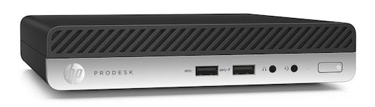 HP ProDesk 600 G4 Micro Überarbeiteter Grade A (Kern i5-8500T/8GB/256GB HDD/Kein Betriebssystem) Überarbeitet