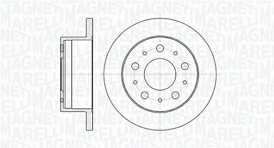 Disc De Frână Fiat Ducato 06 Partea Din Spate Stânga Dreapta 71740117