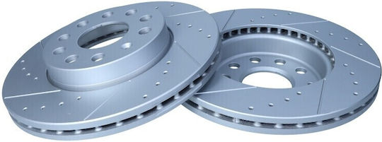 Disc De Frână Skoda Partea Din Față Octavia 1.0-2.0 12 Găurit Și Șanțat Df6903s
