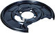 Mercedes Hintere Bremsscheibe Schutz W169 W245 04-12 Rechts 169 423 02 20
