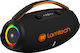 Lamtech Party Box Ηχείο Bluetooth 60W με Ραδιόφωνο και Διάρκεια Μπαταρίας έως 8 ώρες Μαύρο