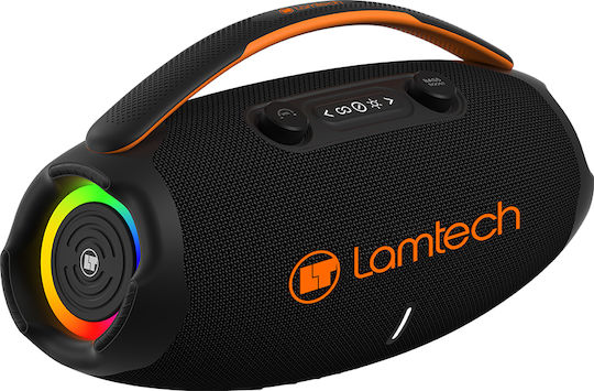 Lamtech Party Box Ηχείο Bluetooth 60W με Ραδιόφωνο και Διάρκεια Μπαταρίας έως 8 ώρες Μαύρο