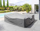 Hesperide Hesperide Gartenmöbelabdeckung für Couch 250x250x90cm in Grau