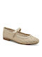 Softline Women's Ballerina Shoes in Gold Colour