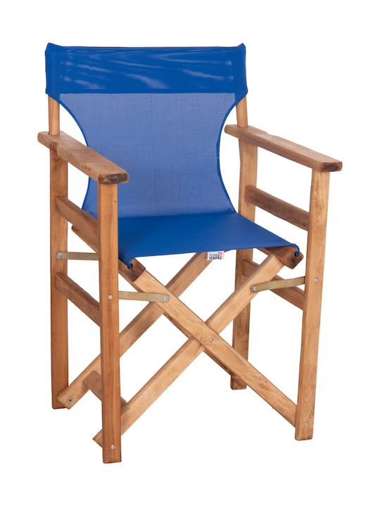 Gartenstühle Hölzernes Blau 57x54x88cm