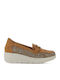 Women's Moccasins In Tabac Brown Colour