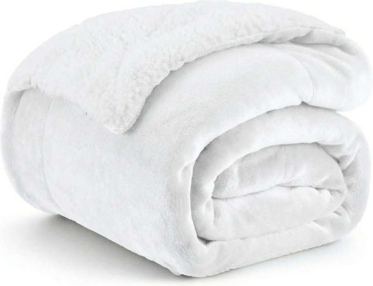 Super Double 220x240cm White Blanket Super Double 220x240cm White Blanket