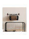 5Five Raft Suspendat Metalic 25.3x14x16.5 cm Negru