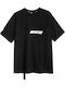 T-shirt Μαύρο