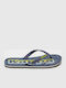 Herren Flip Flops Blau