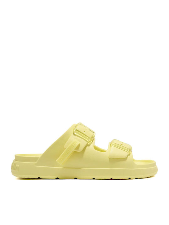 Vibe Flip Flops in Yellow Colour
