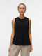 Black Women's Vest