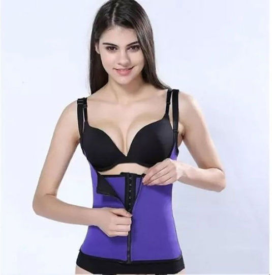 Women's Waist Corset Adjustable Shoulder Strap Body Waist Cincher Vest Tf37346