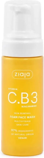 Ziaja Vitamin C.b3 Gesichtsreinigungs-Schaumstoff 150ml