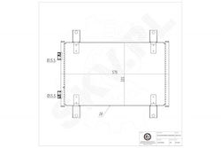 Συμπυκνωτής Κλιματισμού Citroën Jumper I Fiat Ducato Peugeot Boxer 1340166080