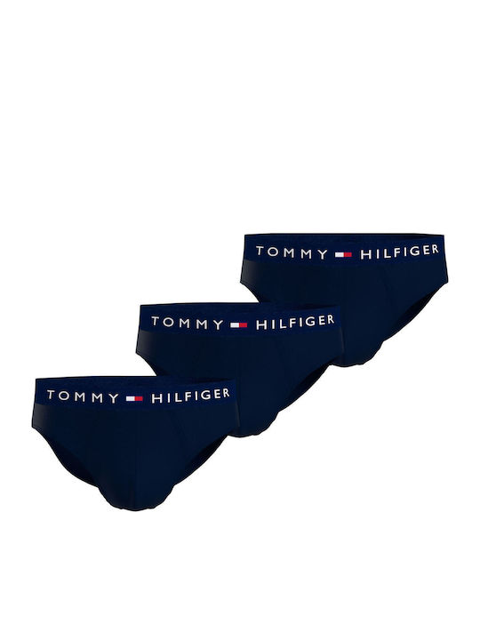 Tommy Hilfiger Ανδρικά Σλιπ Μαύρα 3Pack