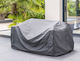 Hesperide Protective Couch Cover 160x115x100cm in Grey Color
