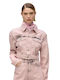 Short Women's Jean Jacket Pink